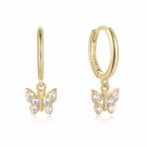 Ella & Pia Rhianna Earring 18k Gold White thumbnail