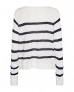 Freequent Effie Pullover Offwhite/navy thumbnail