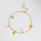 Ella & Pia Milla Starfish Bracelet 18k Gold thumbnail