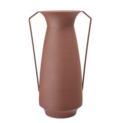 Vase Brun Metall 18x40x25cm