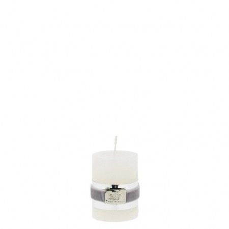 Lene Bjerre Candle Rustic Small Off White