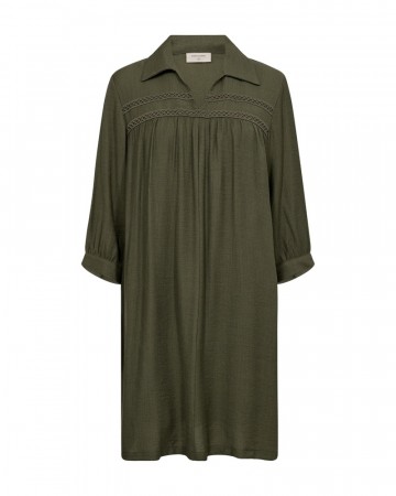Freequent Maira Dress Dusty Olive 