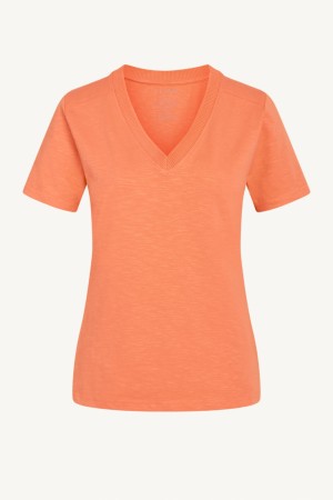 Claire Woman Aubriana T-shirt Coral