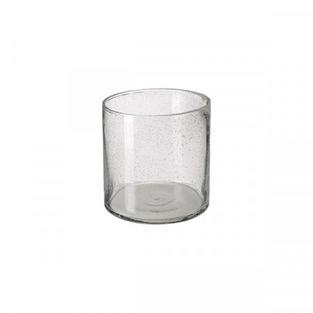 Bruka Bubble Glass Cylinder Vase 