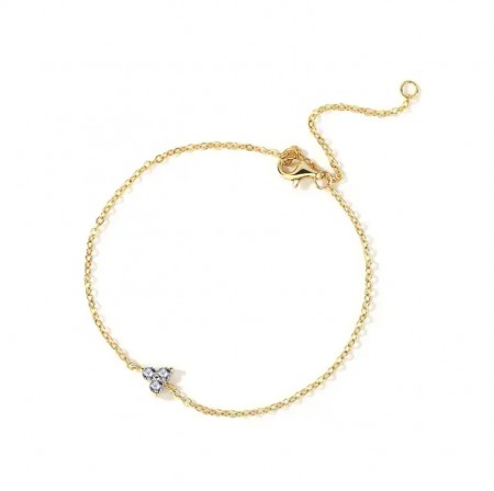 Ella & Pia Triangle Shape Bracelet Gold 18k