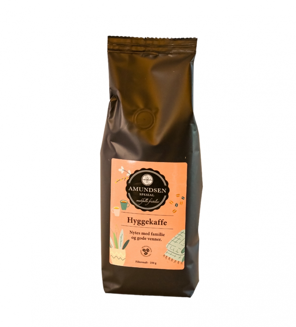 Denne kaffien  består av 80% arabica bønner fra Brasil, og 20% robusta kaffebønner fra Vietnam.

Kaffe med lavt syreinnhold, godt tilpasset våre nordiske ganer. Medium fyldig og medium body med et ørlite preg av sødme. Robustabønnen gir kaffien et mer dis