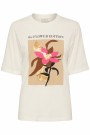 Kaffe Cate T-shirt Chalk/flower Print thumbnail