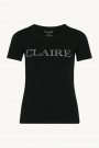 Claire Woman Alanis T-shirt m- Logo Black thumbnail
