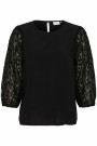 Kaffe Black Deep Bluse Emilia Blouse  thumbnail