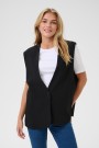 Kaffe Black Deep Vest Vitta Waistcoat thumbnail