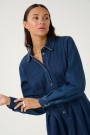 Kaffe Lea Dress Dark Blue Denim  thumbnail