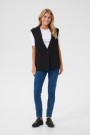 Kaffe Black Deep Vest Vitta Waistcoat thumbnail