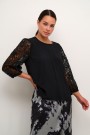 Kaffe Black Deep Bluse Emilia Blouse  thumbnail