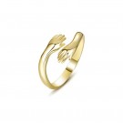 Ella & Pia Hug Ring 18k Gold One Size thumbnail