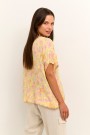 Kaffe Isolde Amber Blouse Yellow/lupine/feather Flower thumbnail