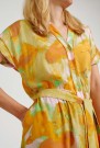 Freequent Adney Kjole Blazing orange/Summer green thumbnail