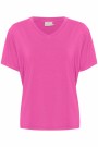 Kaffe Frida V-Neck T-Shirt Rose Violet  thumbnail