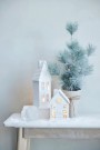 Lene Bjerre Seholia Decoration House H28 Cm. White  thumbnail