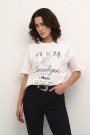 Kaffe Electra T-shirt Chalk  thumbnail