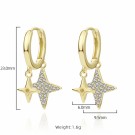 Ella & Pia Tone Earrings 18K Gold thumbnail