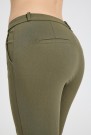 Freequent Solvej Ankle Pants Olive Night thumbnail