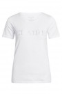 Claire Woman Alanus T-shirt m. Logo Off-white  thumbnail