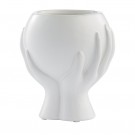 Lene Bjerre Haniya Flowerpot White 16.5cm thumbnail
