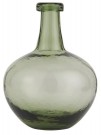Glassballong Vase Grønt Glass Munnblåst thumbnail