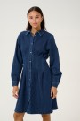 Kaffe Lea Dress Dark Blue Denim  thumbnail