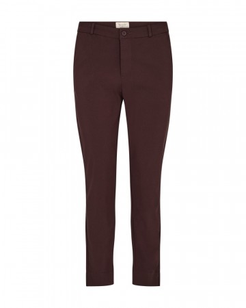 Freequent Solvej Ankle Pant Coffee Bean