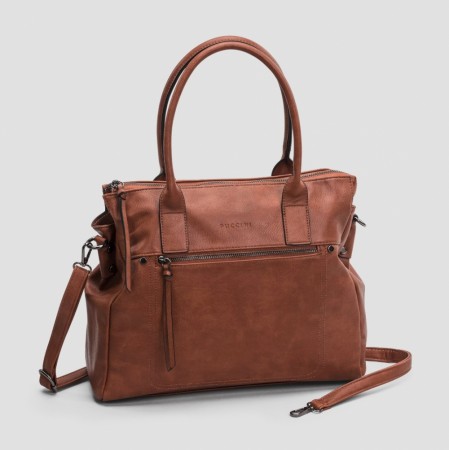 Puccini Donna Computerbag Cognac