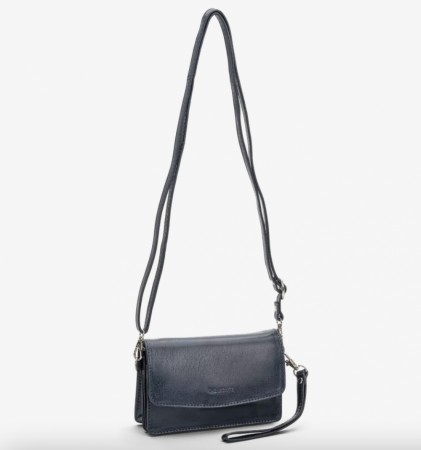 The Monte Flap Bag Small Navy