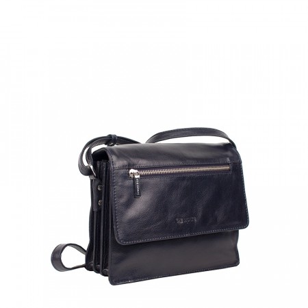 The Monte Flap Bag Small Black