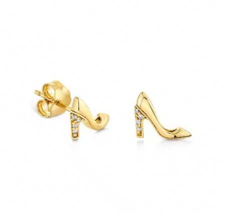 Ella & Pia Heels Earring 18k Gold