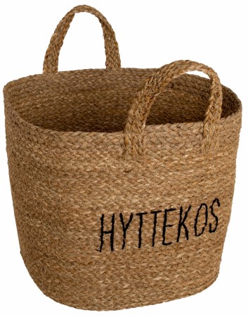 Kurv/Bag Flettet Hyttekos