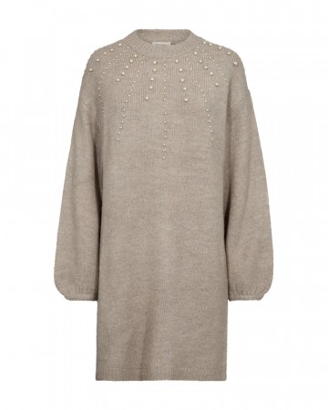 Freequent Pearl Dress Simply Taupe Melange 