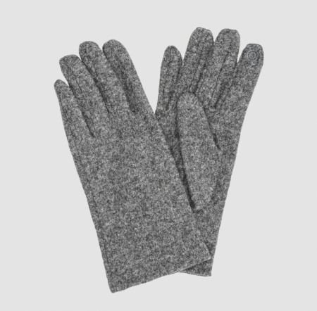 Hansker Ladies Touch Glove Wool/acrylic Medium Grey