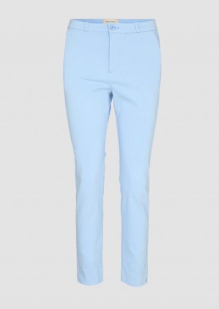 Freequent Solvej Ankle Pant Chambray Blue 