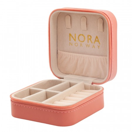 Nora Norway Jewlery Box Small Peach