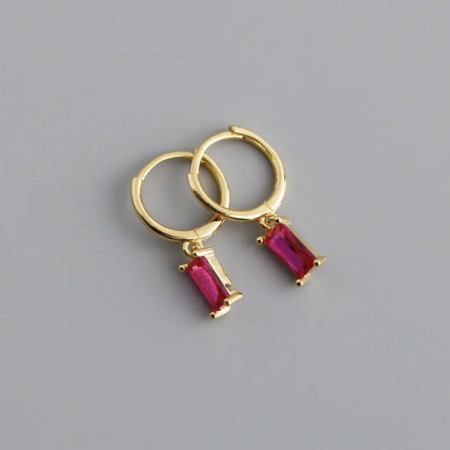 Ella & Pia Tuva Earrings 18k Gold Rose