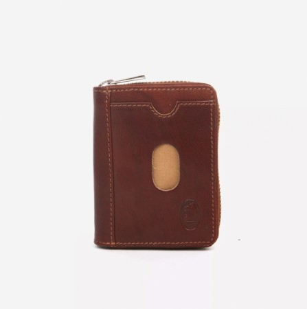 The Monte Card Case Small Cognac