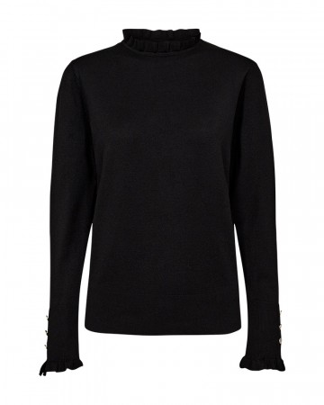 Freequent Katie Pullover Black 