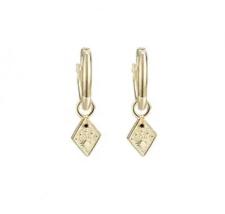 Ella & Pia Anne Earrings 18k Gold