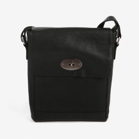 House of Sajaco -  Flap Bag Medium High Black