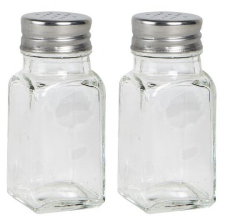 Salt/Pepperbøsse i Glass