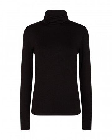 Freequent Liana LS Rollneck Pullover Black