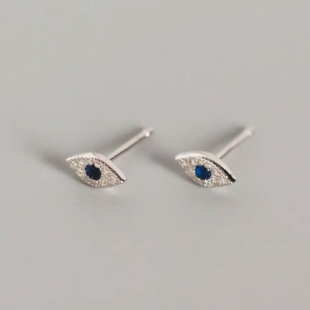Ella & Pia Evil Eye Stud Earrings 925 Silver