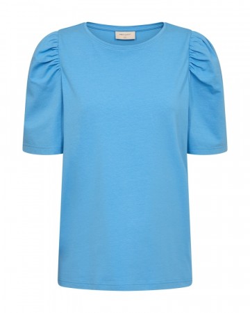 Freequent Fenja T-shirt Puff Azure Blue