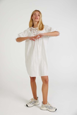 Freequent Marabella Dress Off-white