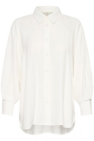 Kaffe Lea Shirt Chalk 